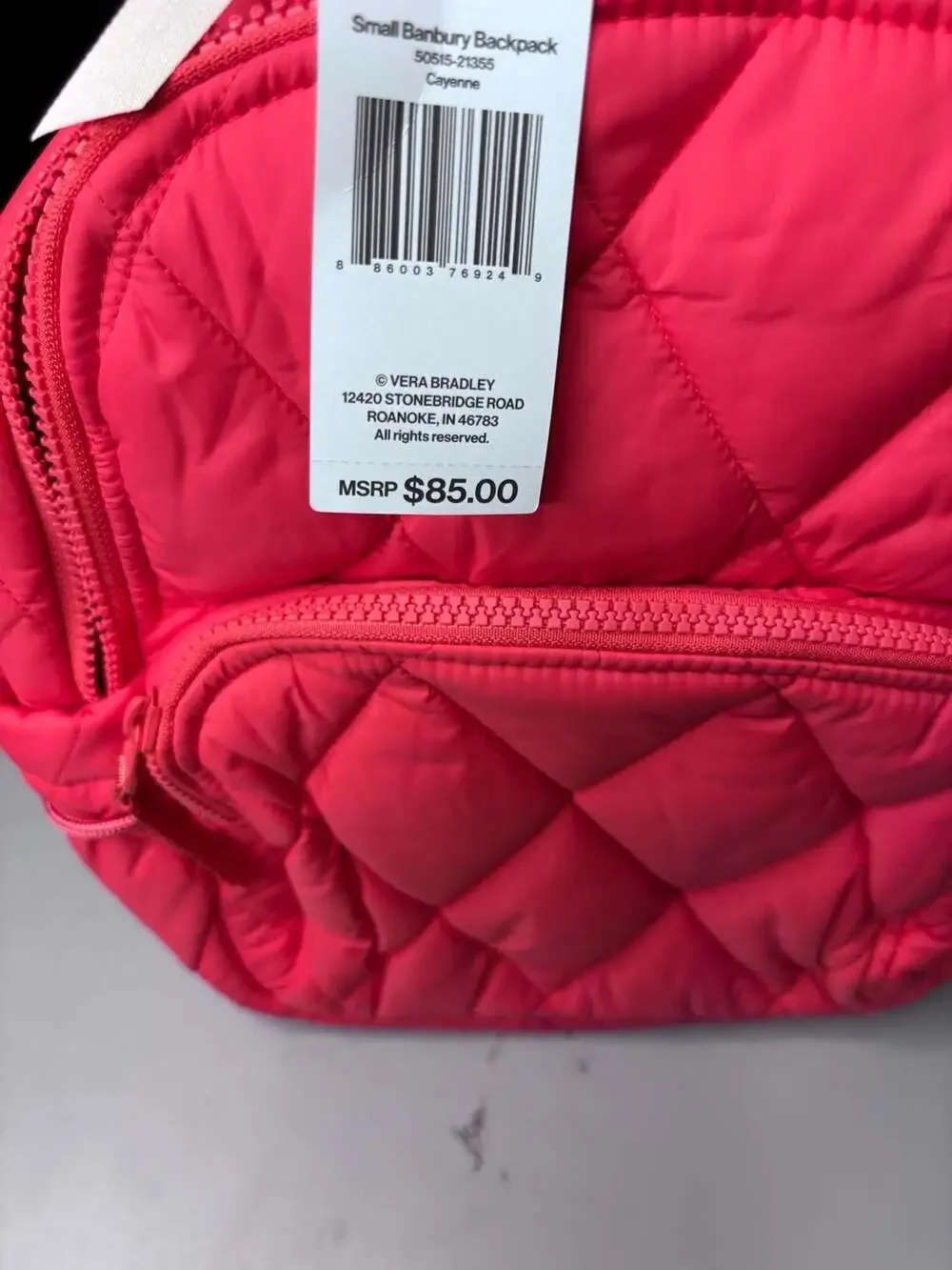 Vera Bradley Outlet Essential Small Backpack - Ultralight